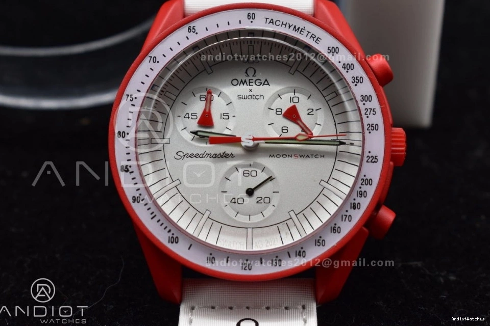 Mars Nylon on Swatch Strap Omega 1177 x Bioceramic Moonwatch to UrbanChic Quartz Mission 1017